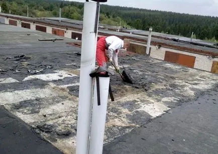 Ремонт на мекия покрив на гаража с ръцете си