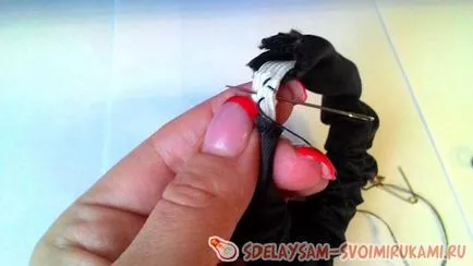 Scrunchy с ръцете си, майсторски клас със собствените си ръце