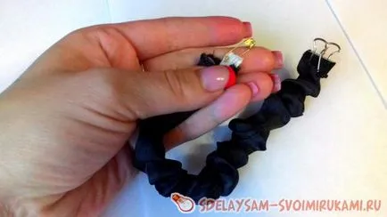 Scrunchy с ръцете си, майсторски клас със собствените си ръце