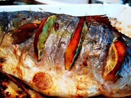 вкусни филета от риба тон Рецепта за готвене, печени в пещ със снимки