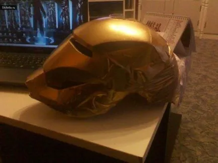 Iron Man каска със собствените си ръце