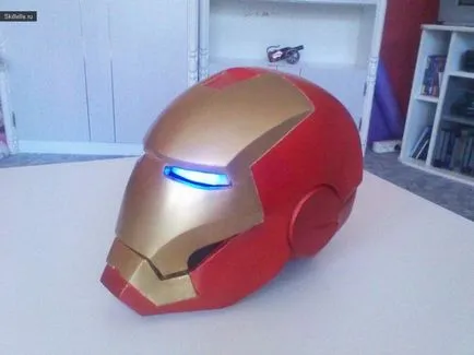 Iron Man каска със собствените си ръце