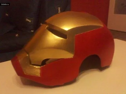 Iron Man каска със собствените си ръце
