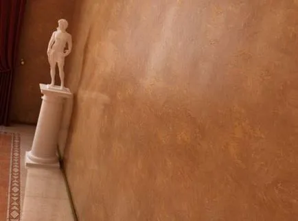 Венецианска мазилка с ръцете си