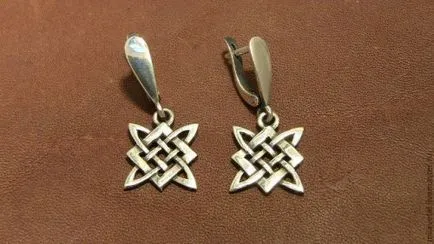 Славянски амулети сребърни обеци, висулки, гребени