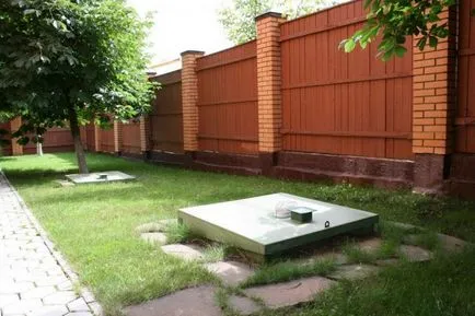 Отцедете добре в частна къща със собствените си ръце