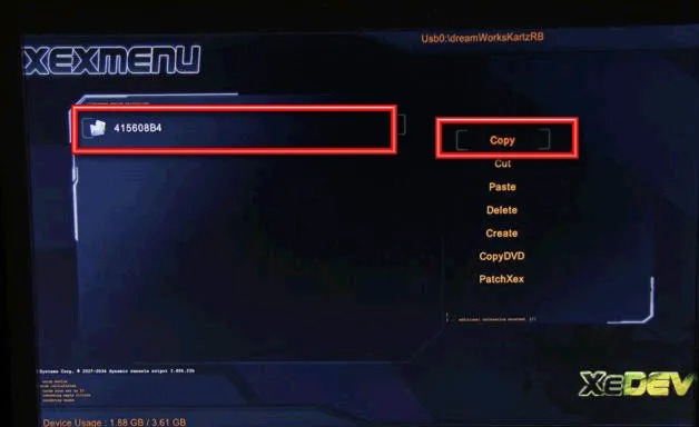 Изтеглете xexmenu за Xbox 360