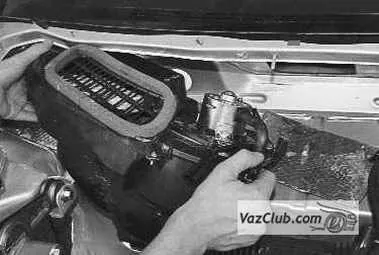 Демонтаж и монтаж нагревател Lada Priora (Lada Priora)