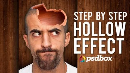 Създаване на забавен колаж в Photoshop с празна глава