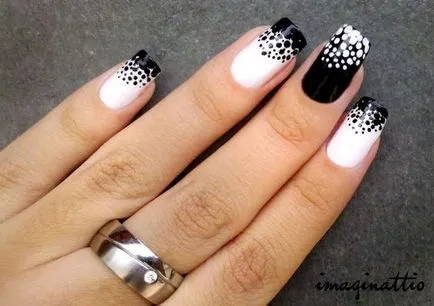 Модерен Nail Design 2017 яке с модел на снимка