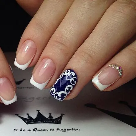 Модерен Nail Design 2017 яке с модел на снимка