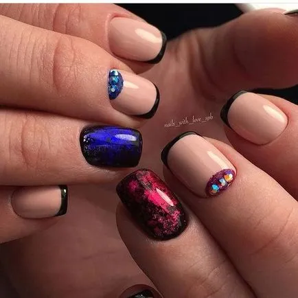 Модерен Nail Design 2017 яке с модел на снимка