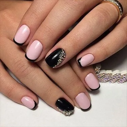 Модерен Nail Design 2017 яке с модел на снимка