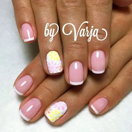 Модерен Nail Design 2017 яке с модел на снимка