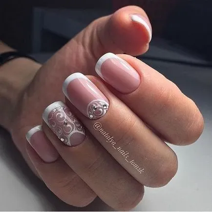 Модерен Nail Design 2017 яке с модел на снимка
