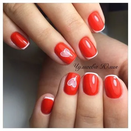 Модерен Nail Design 2017 яке с модел на снимка