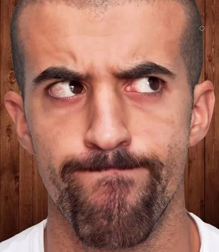 Създаване на забавен колаж в Photoshop с празна глава