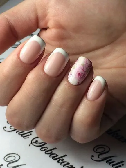 Модерен Nail Design 2017 яке с модел на снимка