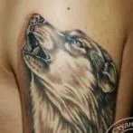 Wolf татуировка означава, скици