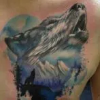 Wolf татуировка означава, скици