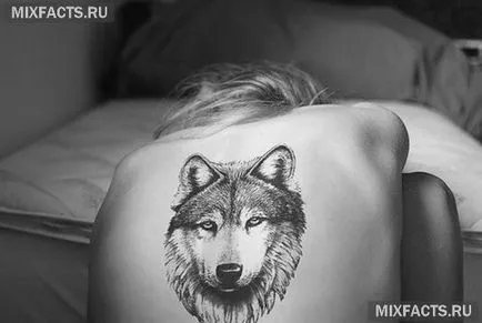 Wolf татуировка значение и снимки