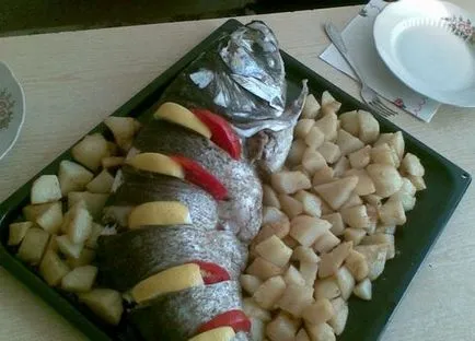 Carp печени цяло - вкусна рецепта