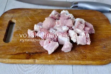 Печени картофи с месо в multivarka, магия
