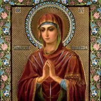Това, което прави икона на Дева Мария от Казан (Казан) Това, което прави икона на Дева Мария от Казан
