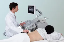 бъбречна обучение ултразвук и изследване на пациента