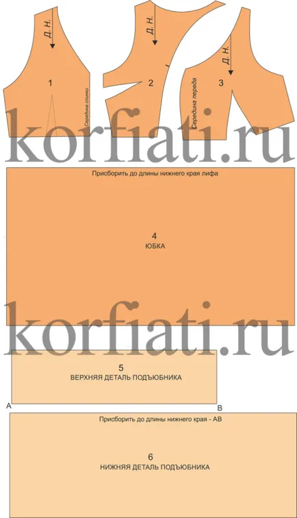 Модела рокля на бала на