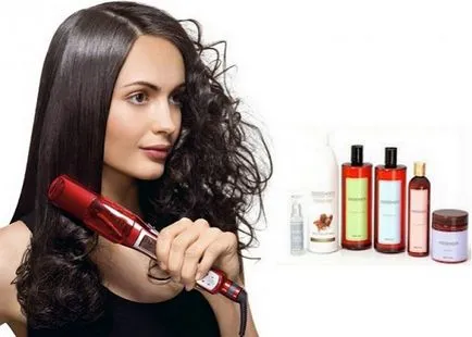Изправяне на косата 5 вида дългосрочни изглаждане в кабината