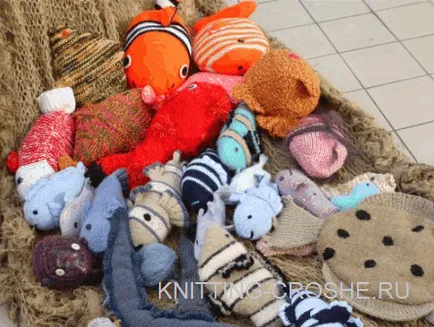 кука риба и трикотажни с игли (кука) Плетено риба кука и спици