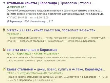Yandex каталог