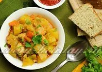 Печено пиле с картофи в гърне рецепта със снимка