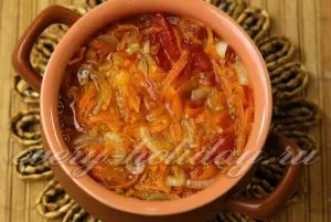 Печено пиле с картофи в гърне рецепта със снимка