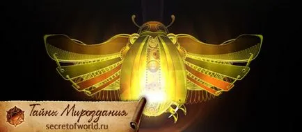 Scarab бръмбар, както и стойността на този талисман