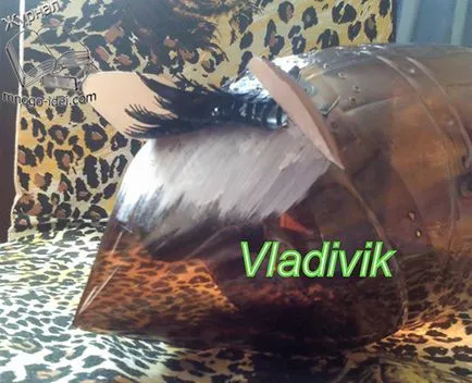 Zhik от пластмасови бутилки, таралеж от бутилки