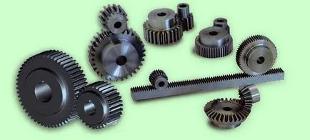 Gears - предимства, недостатъци, класификация