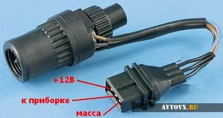 Сензор за скорост 2110 инспекция, подмяна със собствените си ръце и връзката схема на уред за измерване на километража