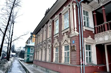 Дървени Вологда не само издълбани палисада
