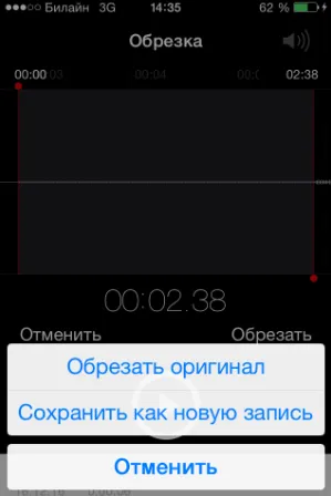 Диктофон в iPhone къде е, как да изпратите записа