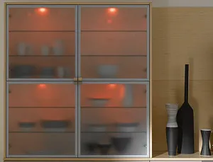 Проектиране на малка кухня, без прозорец - HD интериор