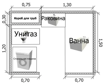 Дизайнерски проект за баня интериор снимка зала