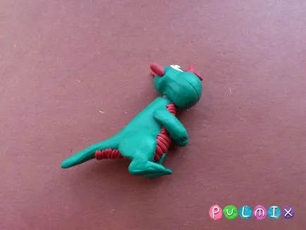 Dragon етапи от пластелин