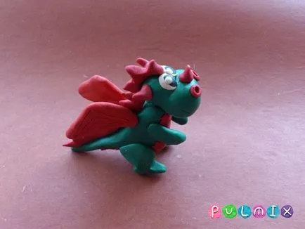 Dragon етапи от пластелин