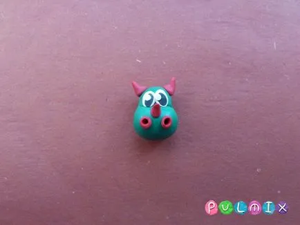 Dragon етапи от пластелин