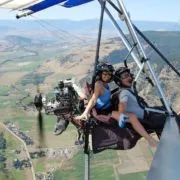 Обучение за полети на motoparaplane, двама пилоти