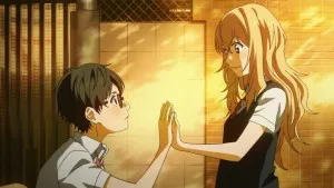 Áttekintés az anime shigatsu wa Kimi nem USO ( «áprilisi te jogok», «a hazugság április»)