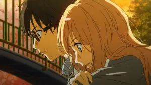 Áttekintés az anime shigatsu wa Kimi nem USO ( «áprilisi te jogok», «a hazugság április»)