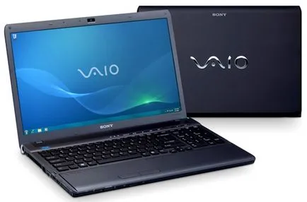 Notebook felülvizsgálata Sony Vaio VPC-f13s8r